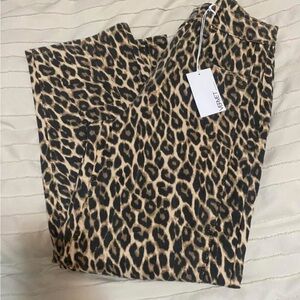 Leopard Print Pants